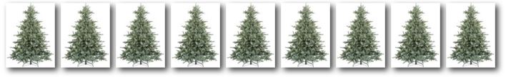 Christmas Tree Border